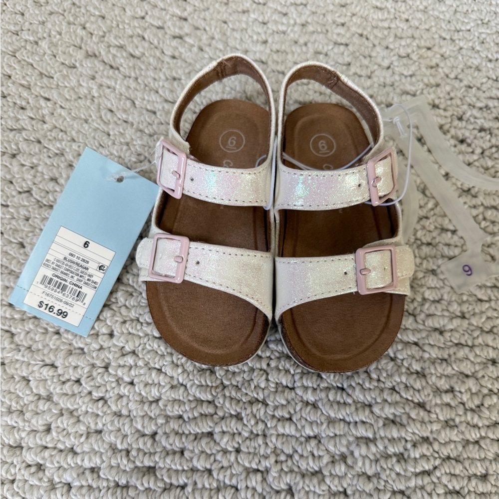 Cat & Jack Sandals, Size 6 (little kids)